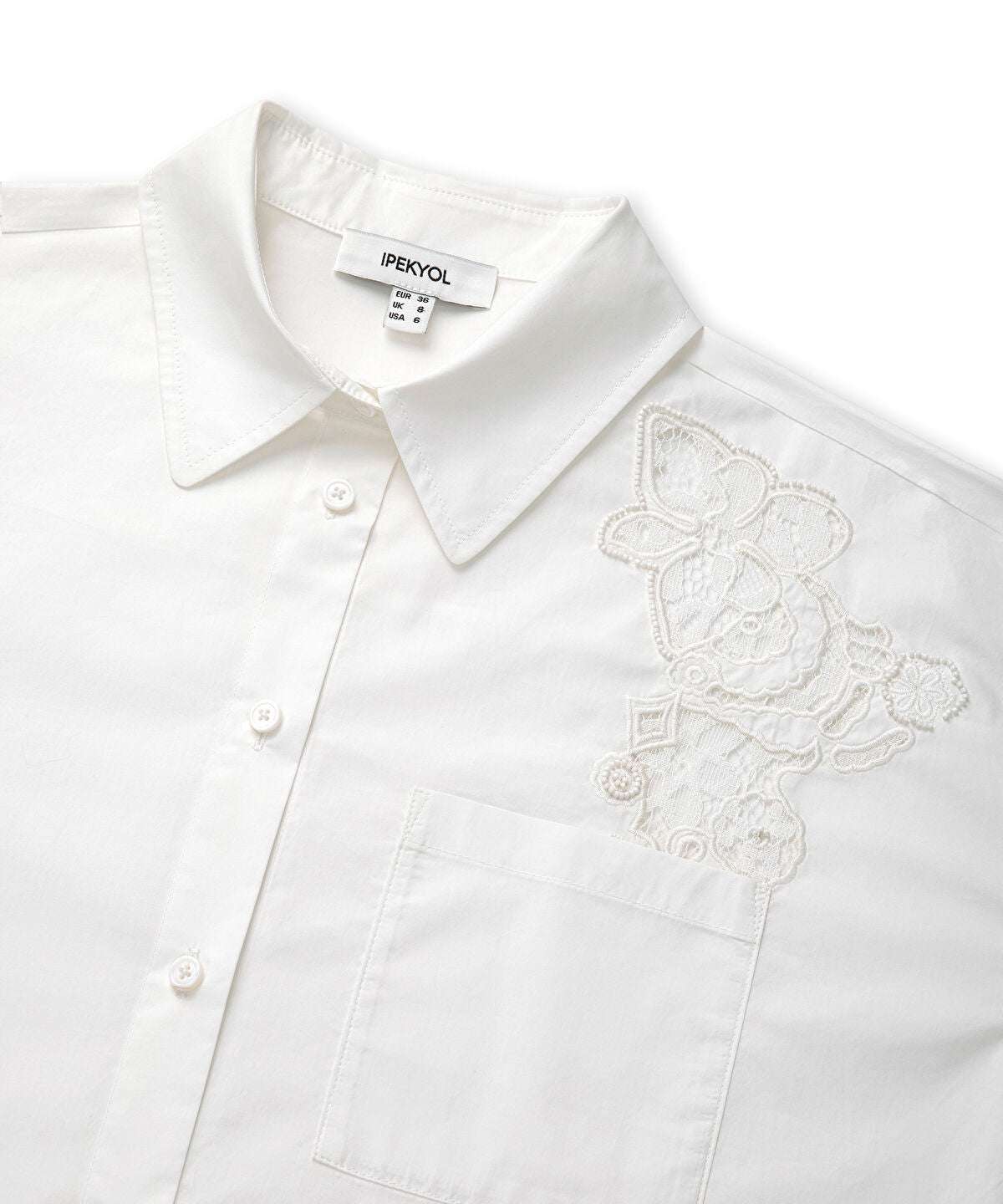 Zoomed Embroidered Poplin Shirt