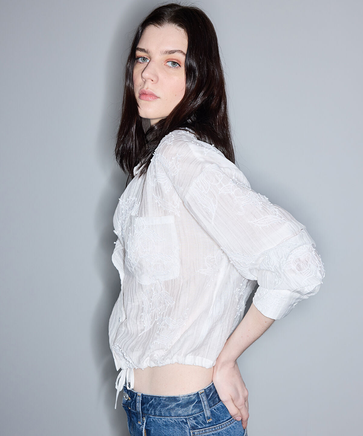 Embroidery Applique Shirt