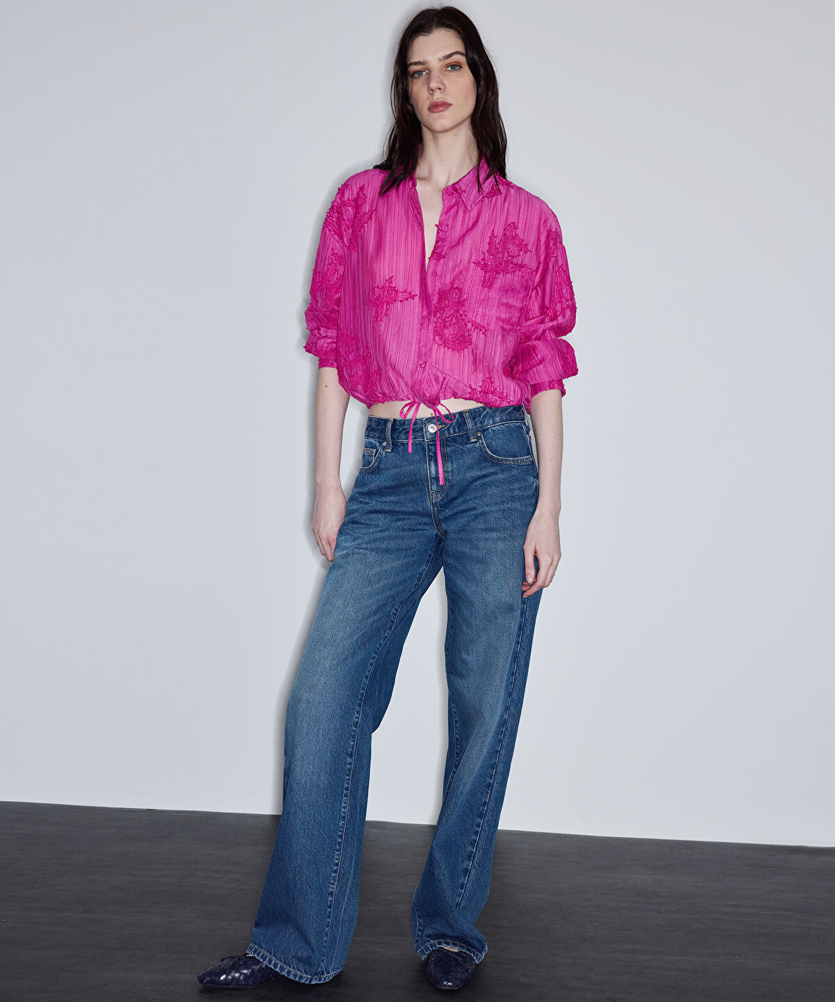 Embroidery Applique Shirt