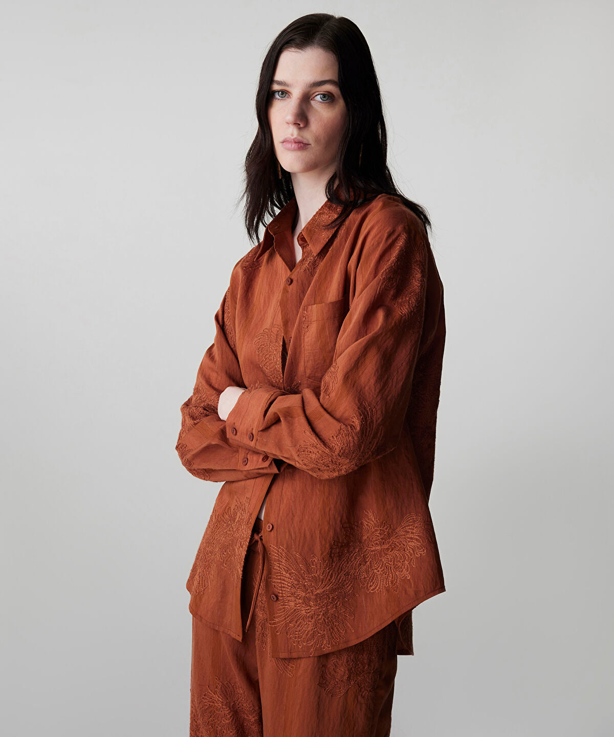 Zoomed Embroidered Shirt