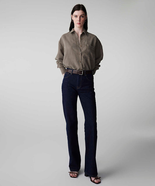 Striped Jacquard Shirt