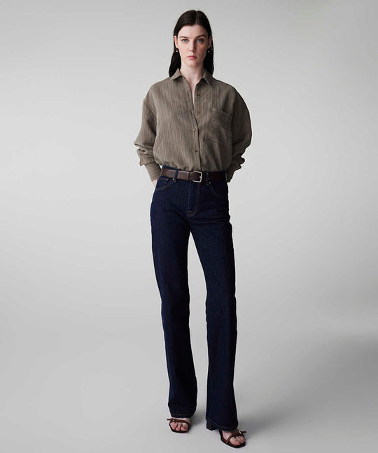Striped Jacquard Shirt