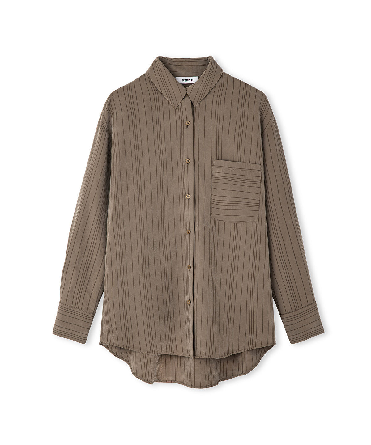 Zoomed Striped Jacquard Shirt