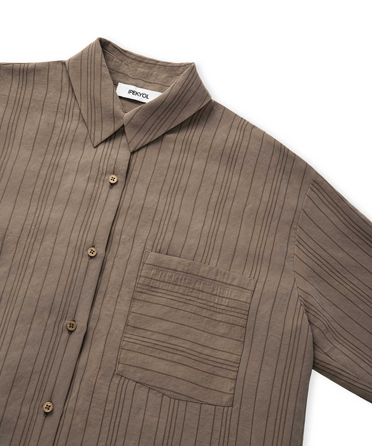 Zoomed Striped Jacquard Shirt