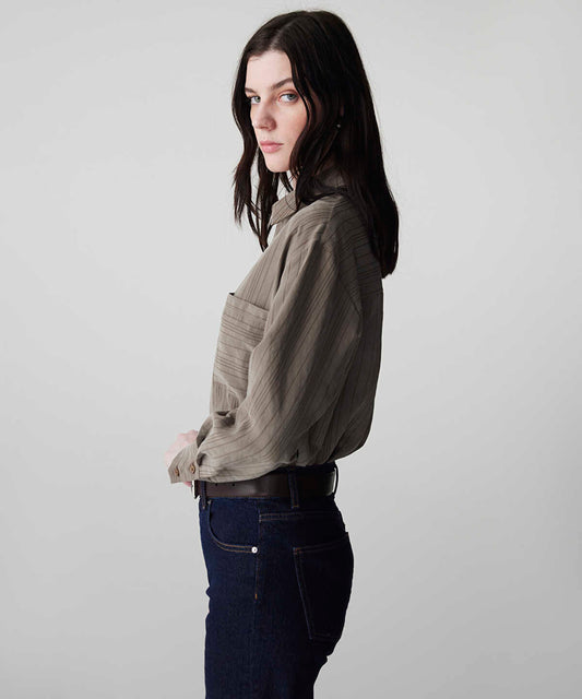 Striped Jacquard Shirt