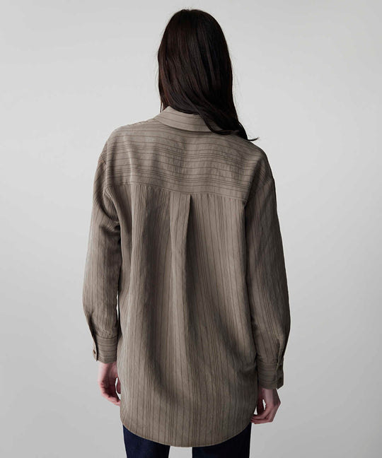 Striped Jacquard Shirt