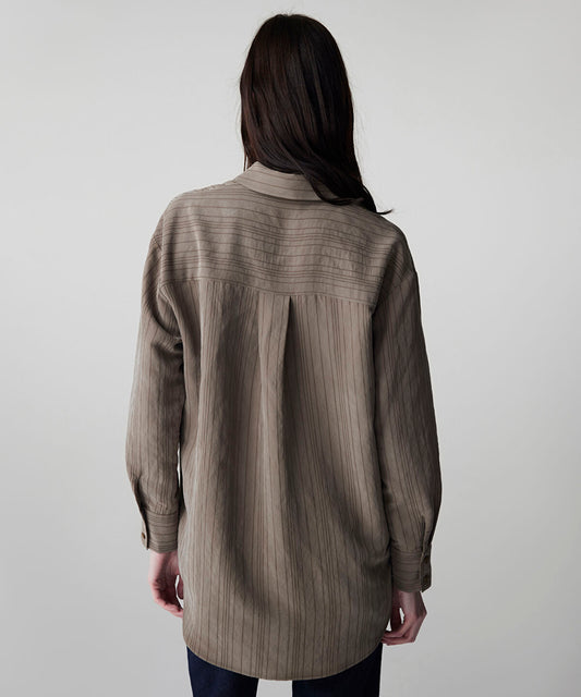 Striped Jacquard Shirt