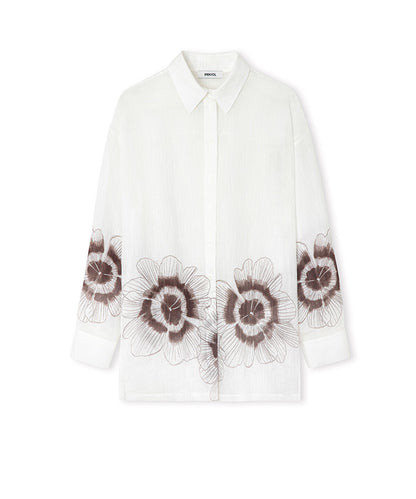 Textured Printed Shirt