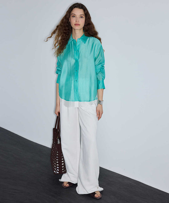 Layered Relaxed-Fit Shirt