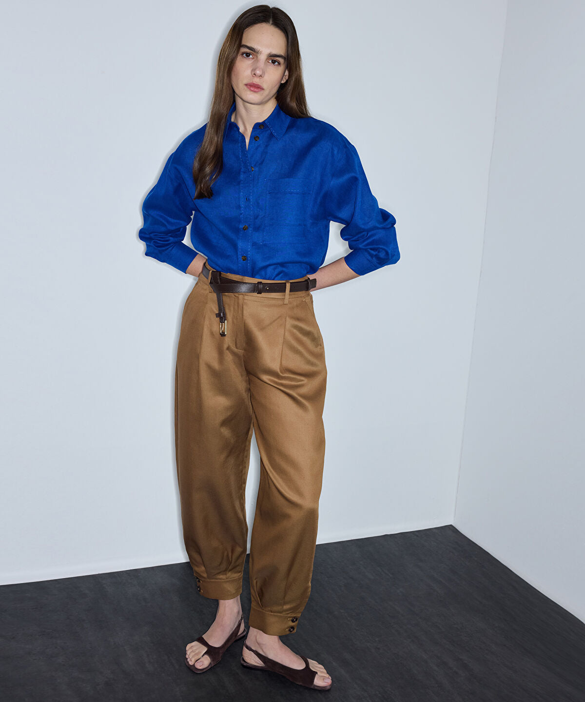 Zoomed Linen Shirt