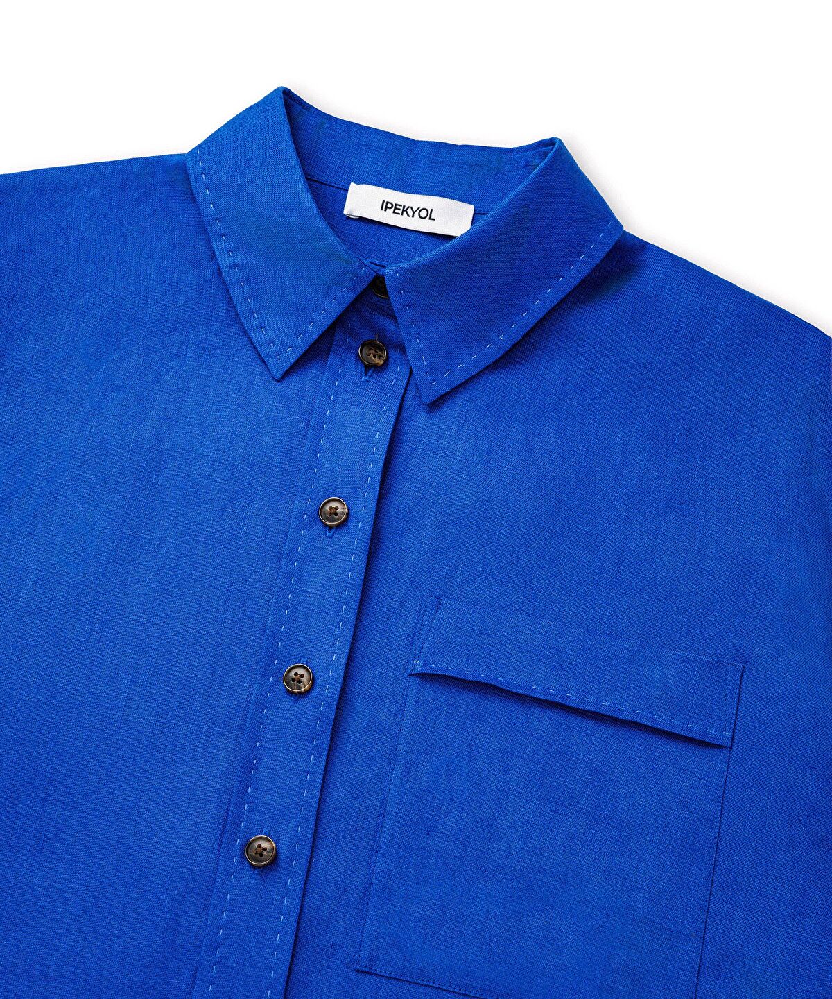 Zoomed Linen Shirt