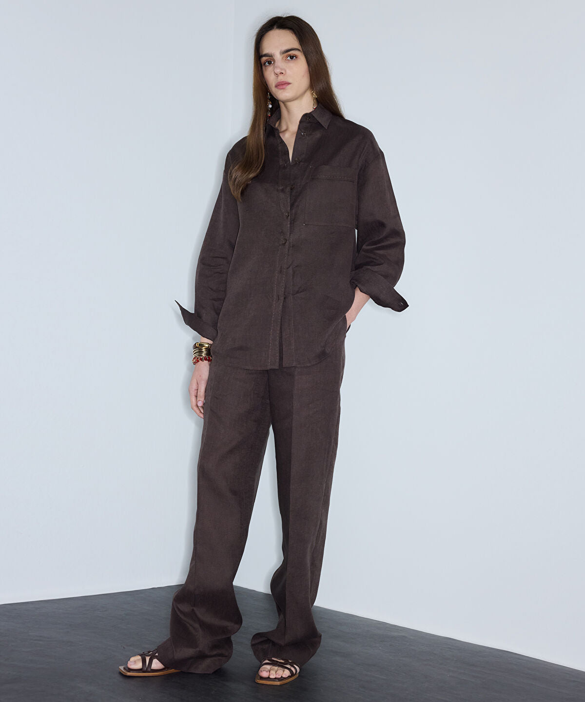 Zoomed Linen Shirt