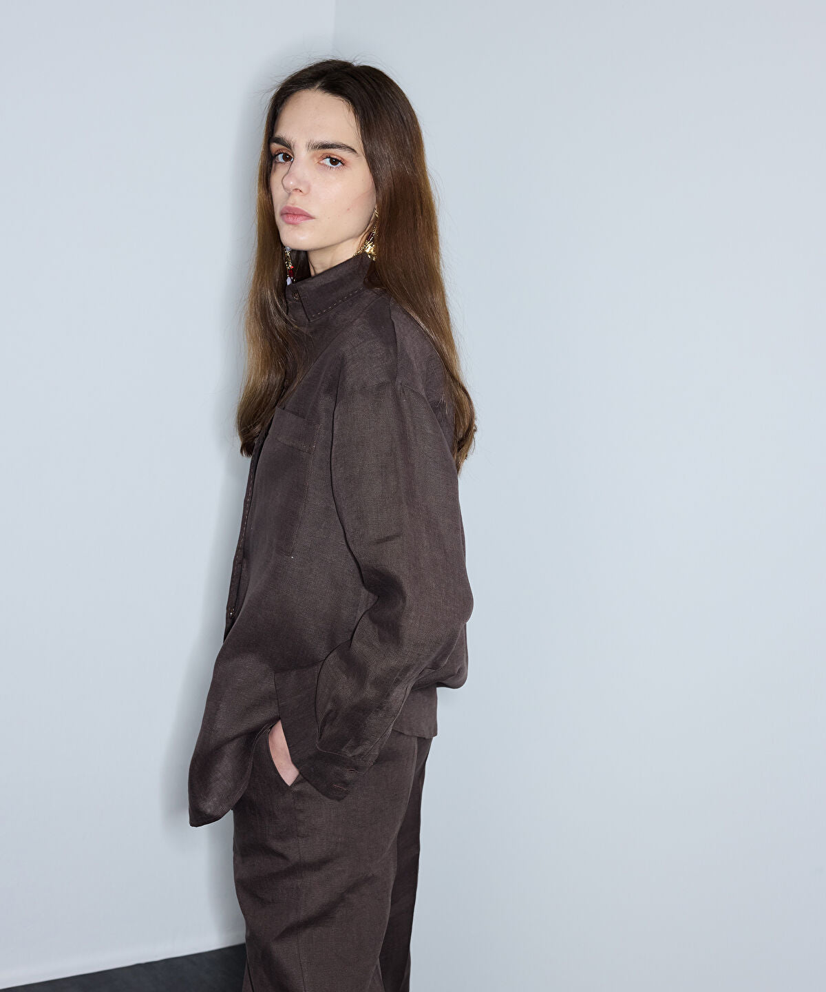 Zoomed Linen Shirt