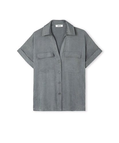Relaxed-Fit Shirt with Pockets
