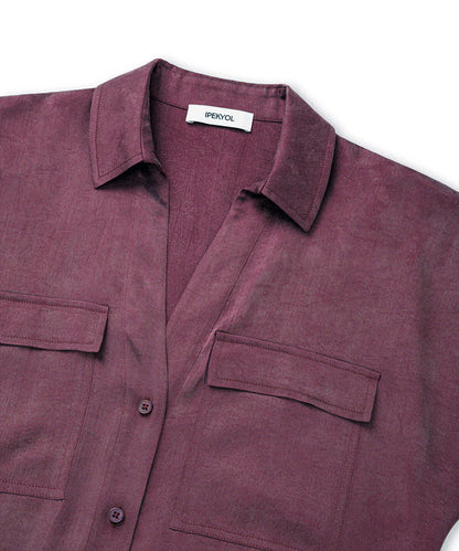 Relaxed-Fit Shirt with Pockets