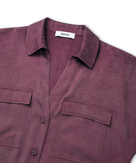 Relaxed-Fit Shirt with Pockets