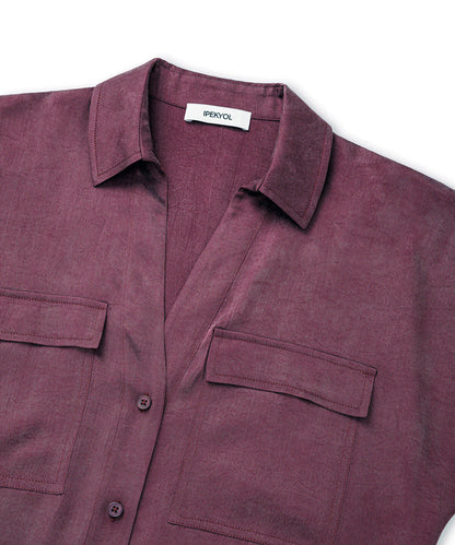 Relaxed-Fit Shirt with Pockets