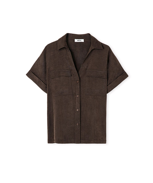 Relaxed-Fit Shirt with Pockets