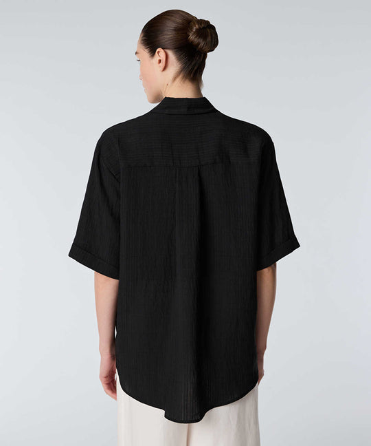 Relaxed-Fit Shirt with Flap Pockets