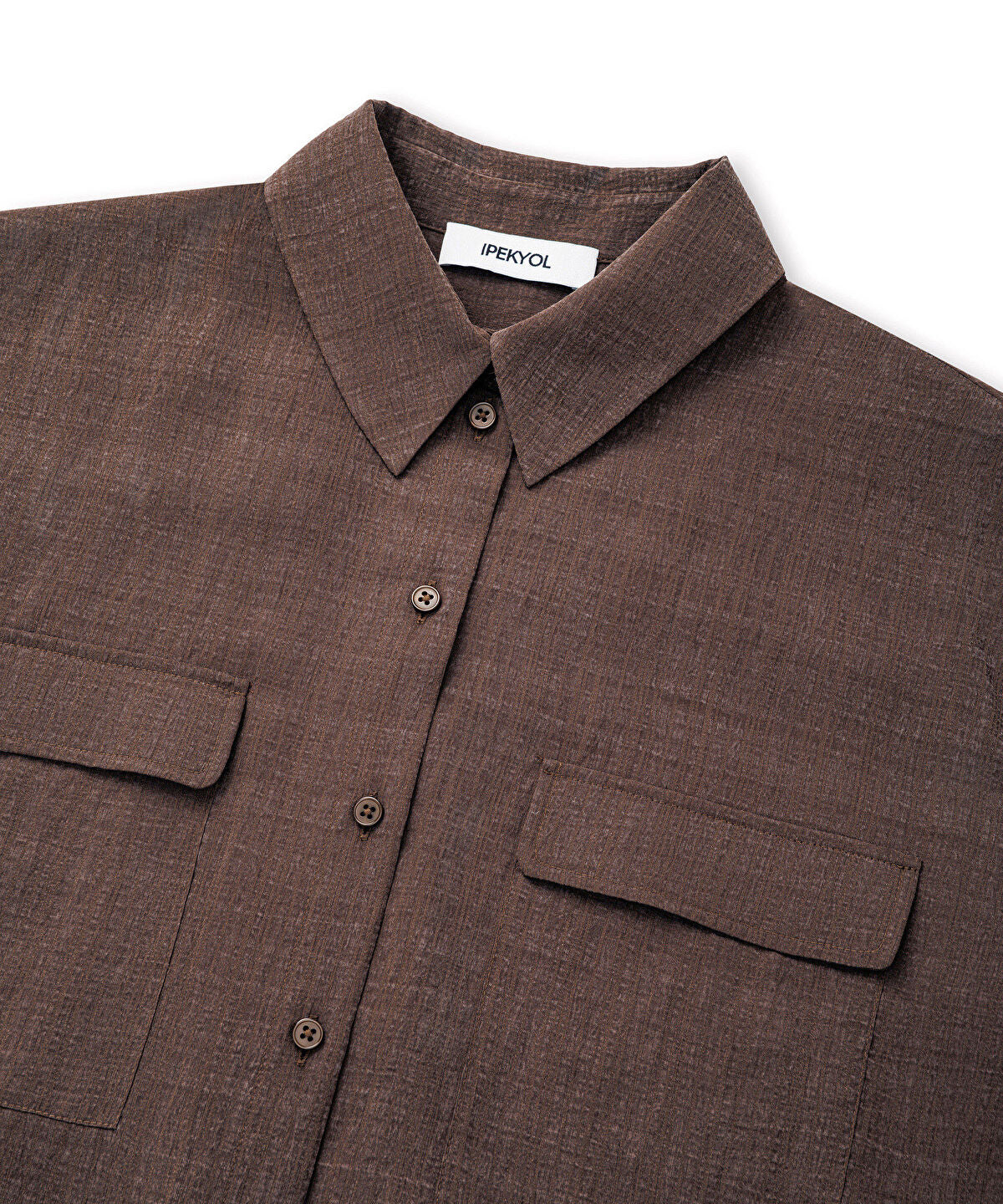 Zoomed Relaxed-Fit Shirt with Flap Pockets