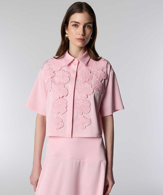 Floral Applique Shirt