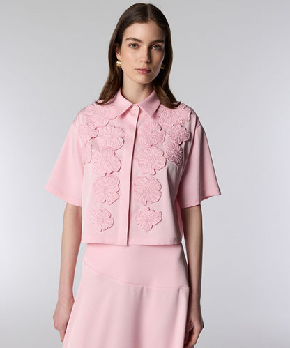 Floral Applique Shirt