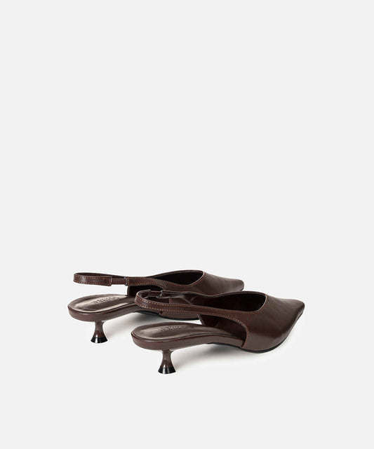 Slingback Kitten Heels