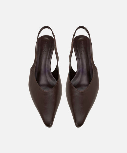 Slingback Kitten Heels