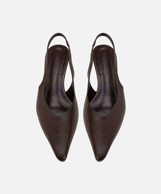 Slingback Kitten Heels