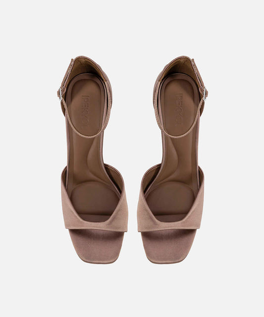 Satin-Finished Heels