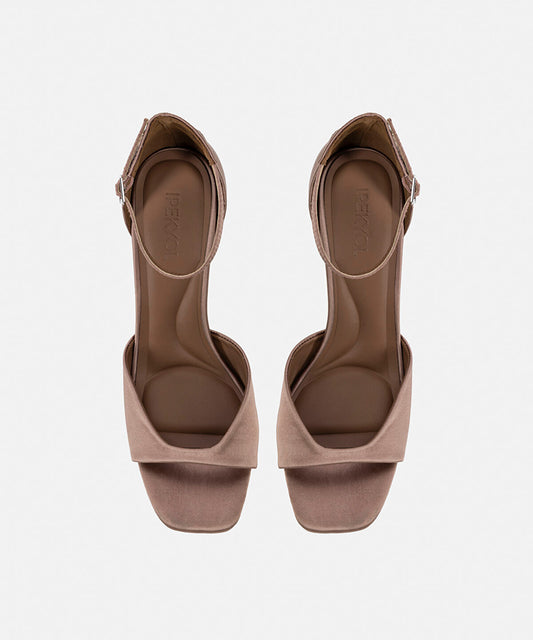 Satin-Finished Heels