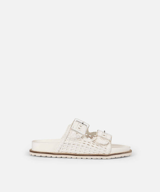 Woven Double Strap Slides