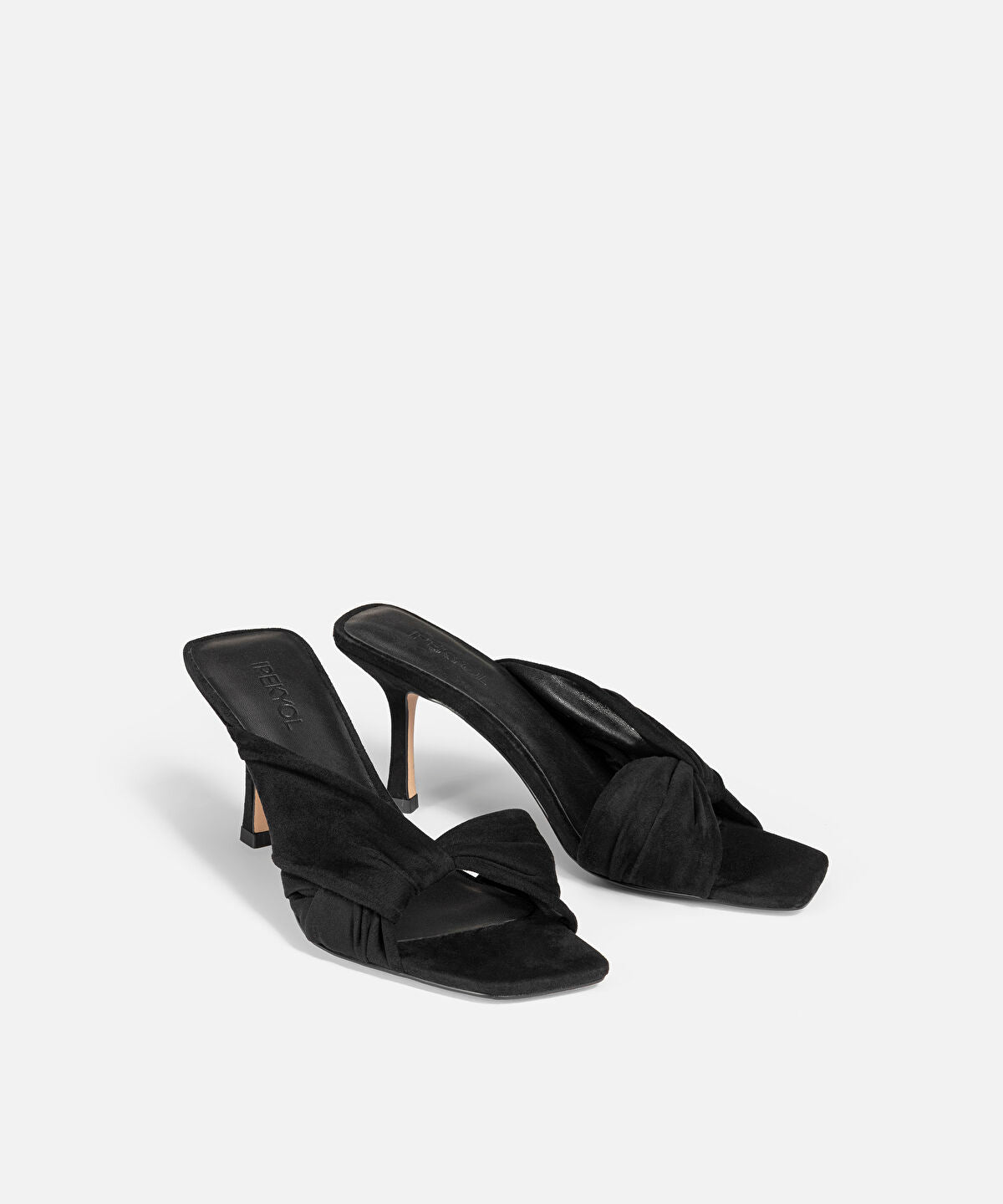 Zoomed Twist Detail Mules