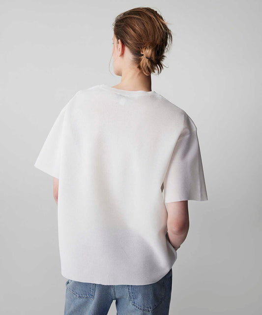 Embroidered Knit Top with Applique