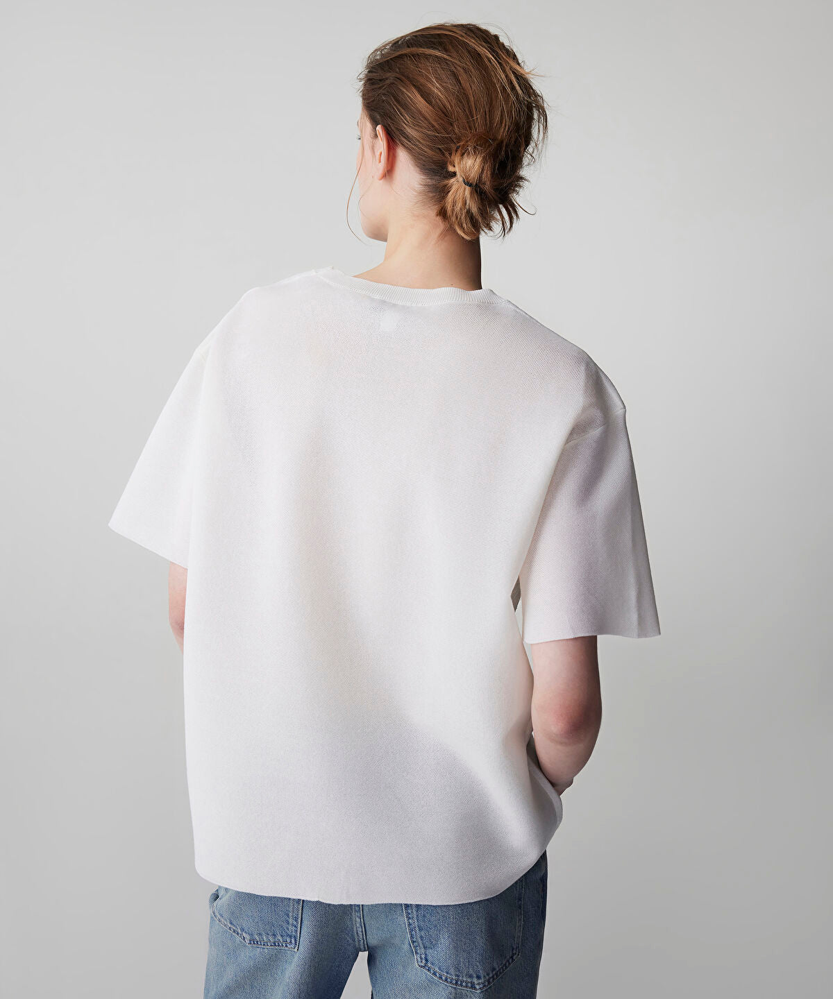 Embroidered Knit Top with Applique