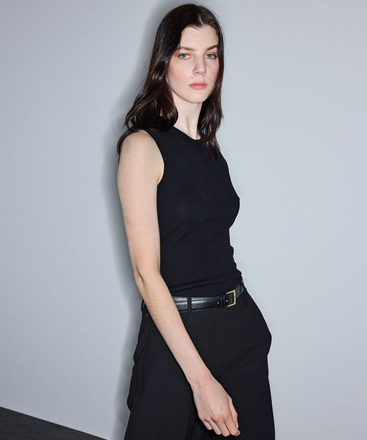 Lace Trim Knit Top