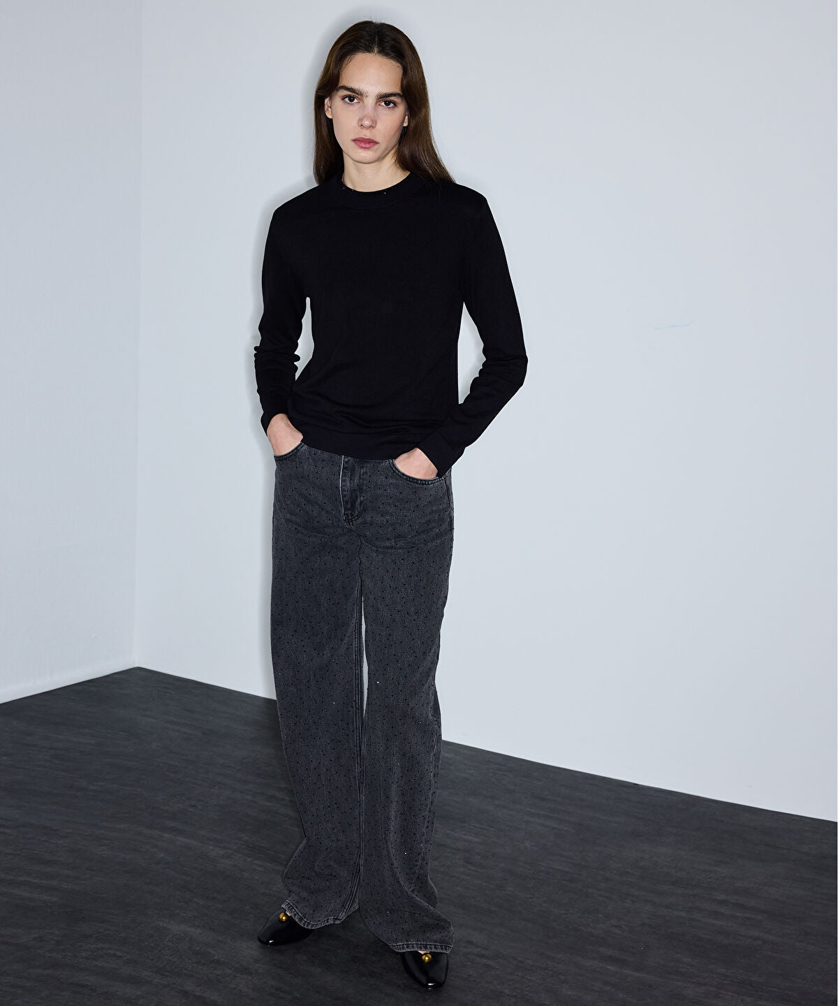 Layered Knit Top