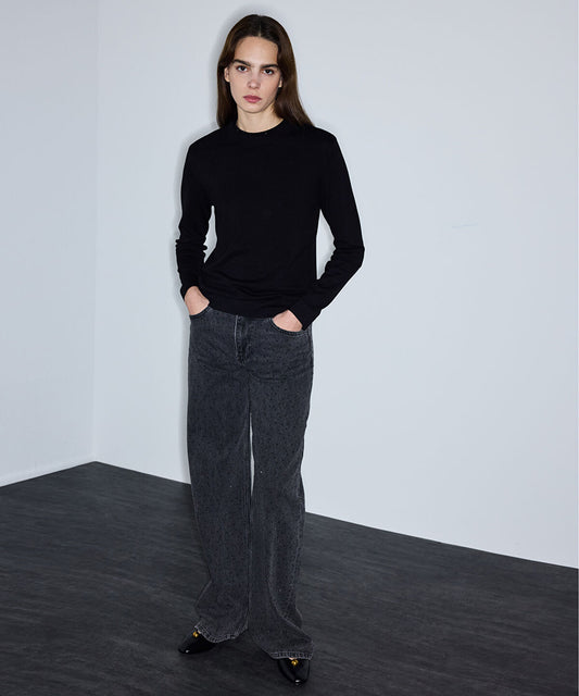 Layered Knit Top