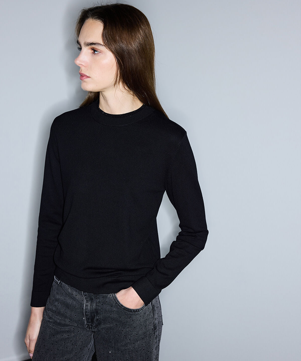Zoomed Layered Knit Top