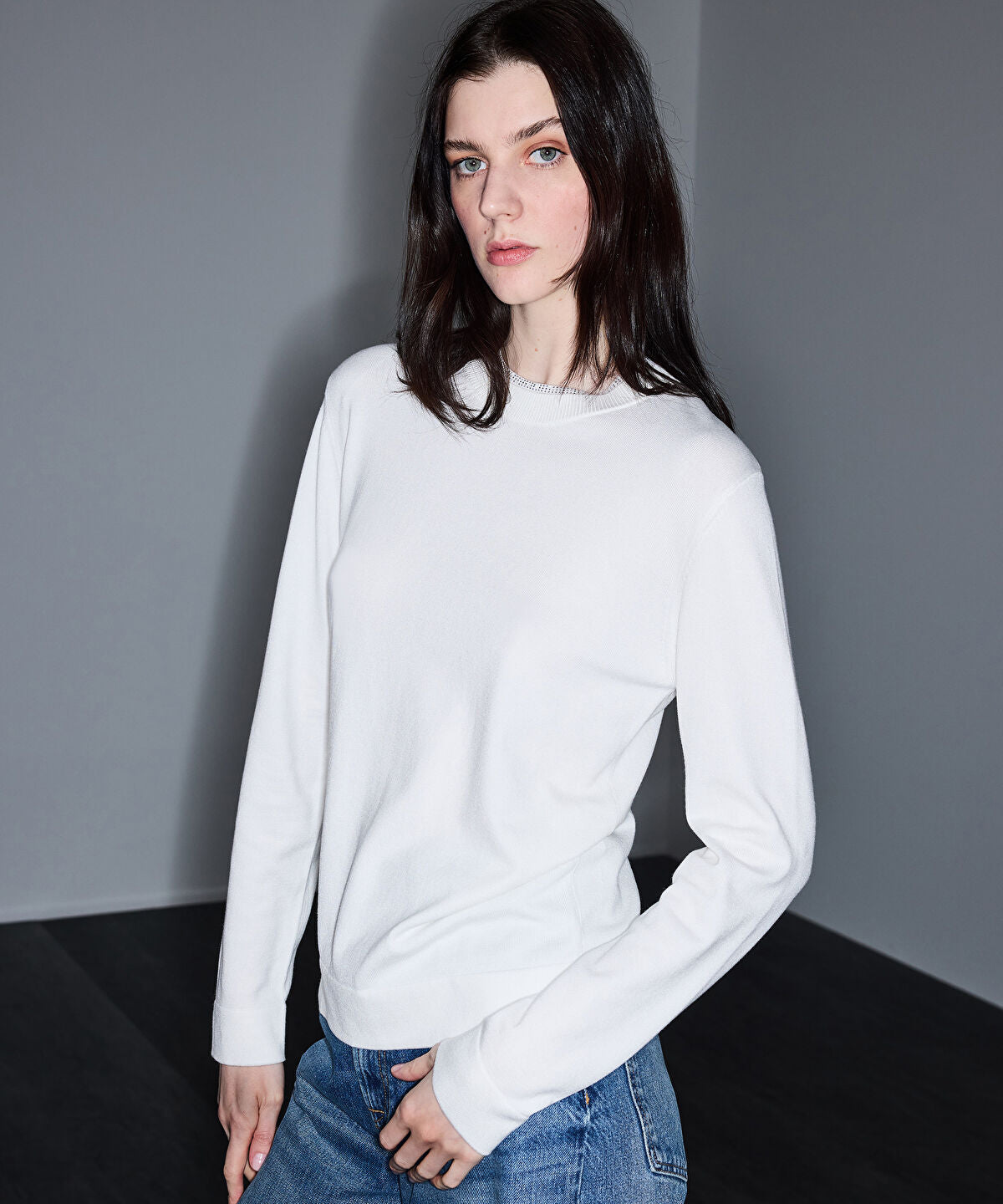 Zoomed Layered Knit Top