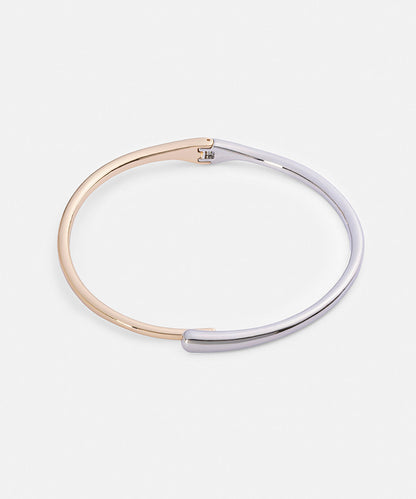 Two-Tone Rigid Necklace