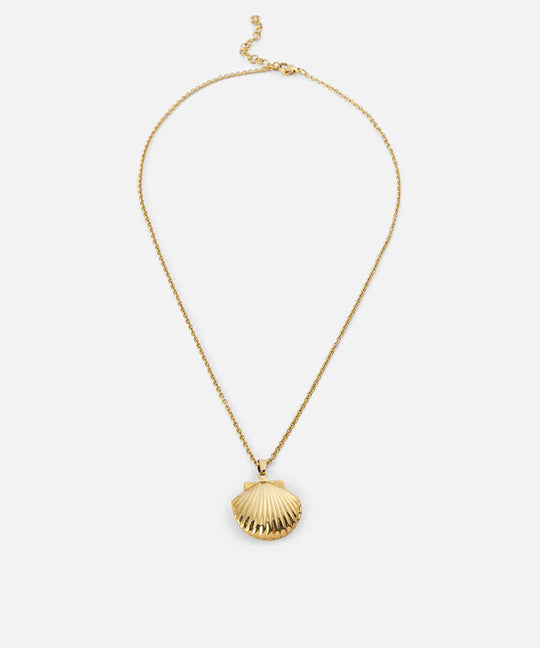 Stainless Steel Seashell Necklace
