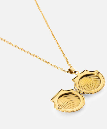 Stainless Steel Seashell Necklace