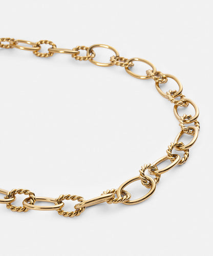 Interlocking Stainless Steel Necklace 