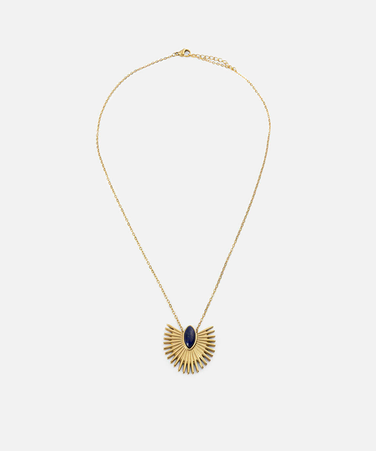 Zoomed Layered Stainless Steel Necklace 