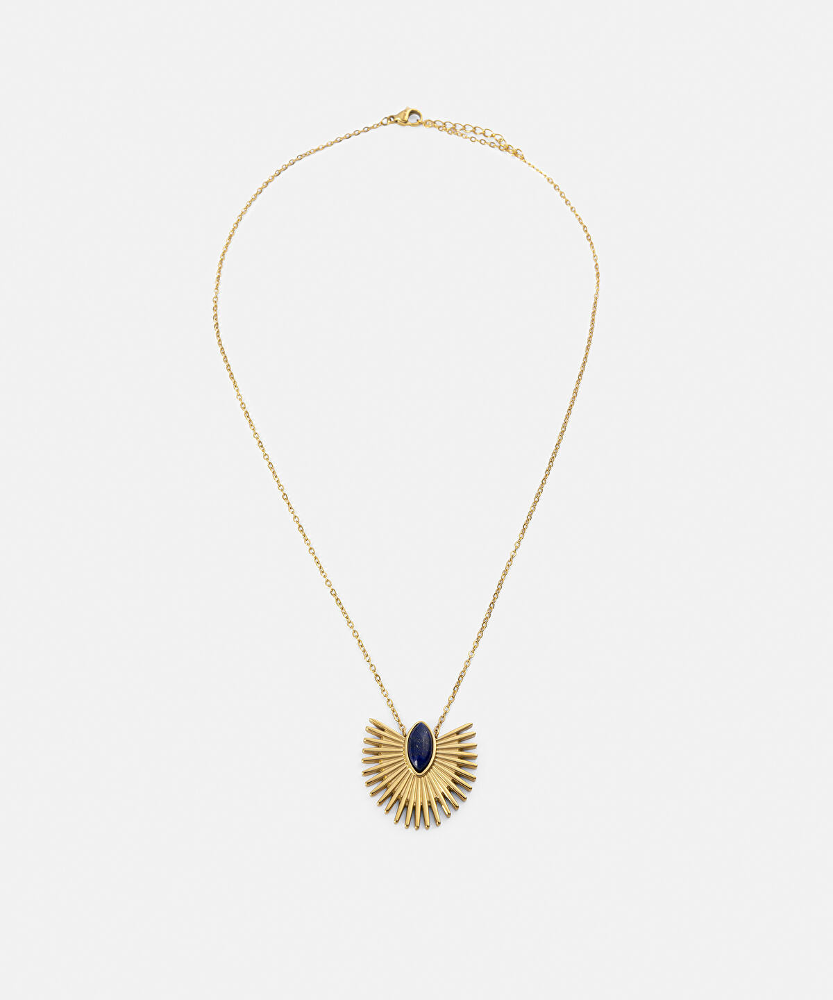 Zoomed Layered Stainless Steel Necklace 