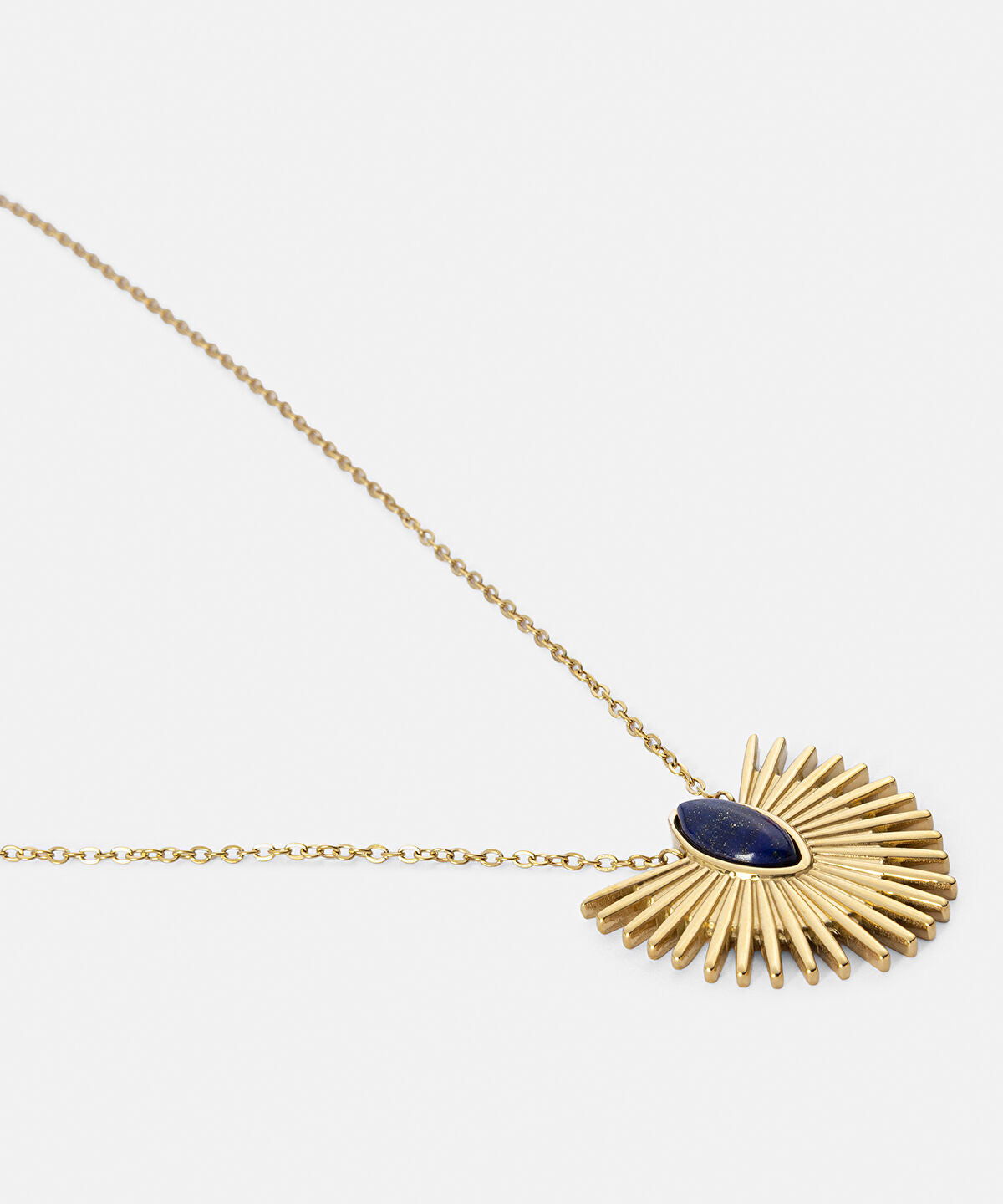Zoomed Layered Stainless Steel Necklace 