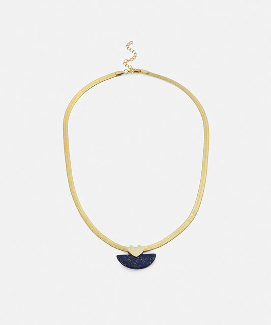 Combined Heart Pendant Necklace