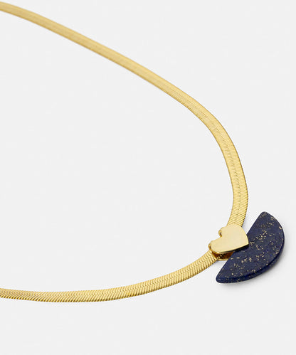 Combined Heart Pendant Necklace