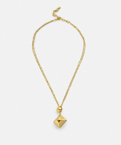 Combined Pendant Chain Necklace